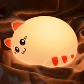 Animal Night Light Set: Cat, Owl, and Teddy Bear